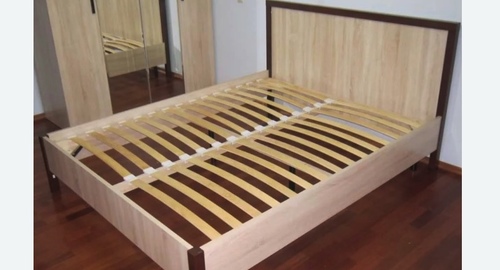 Сборка двухспальной кровати. Пятигорск