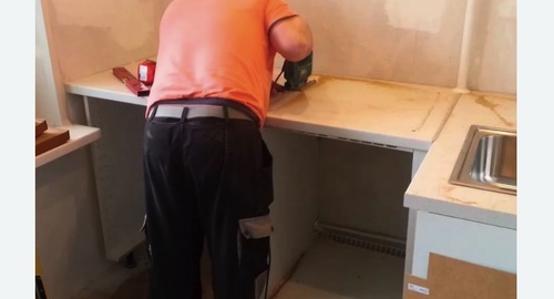 Сборка кухонного гарнитура. Пятигорск